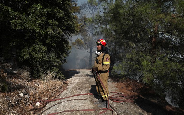 Πολύ υψηλός κίνδυνος πυρκαγιάς τη Δευτέρα – Ο χάρτης της Πολιτικής Προστασίας