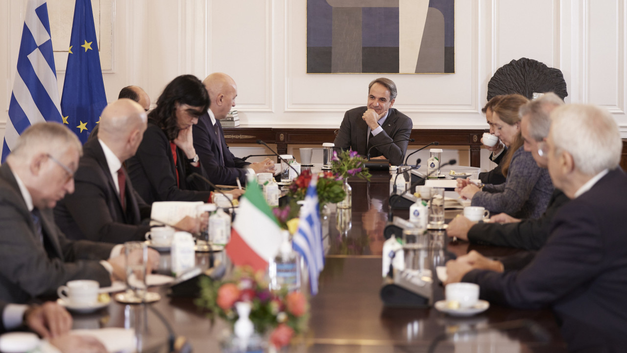 Κροζέτο: «Ισχυρή η συνεργασία και η φιλία Ελλάδας - Ιταλίας»