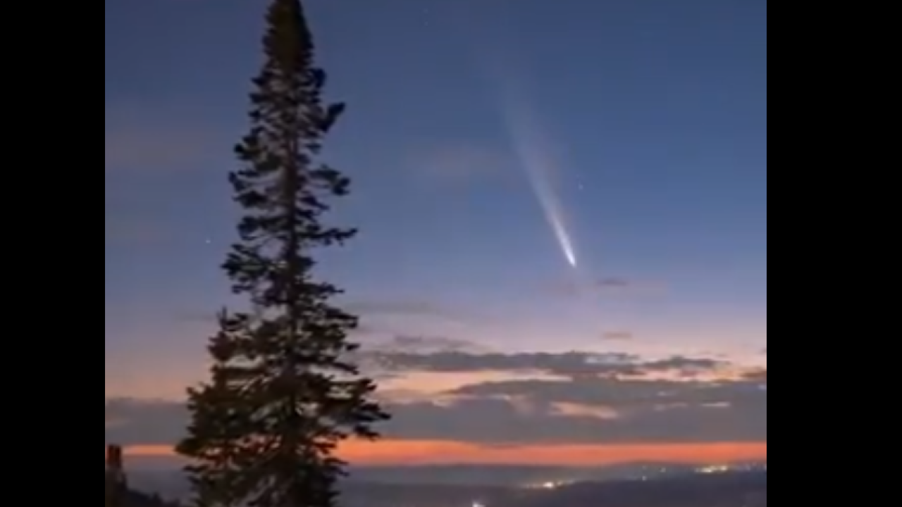 Κομήτης: Θα γίνει ορατός μετά από 160.000 χρόνια σήμερα - Δείτε βίντεο