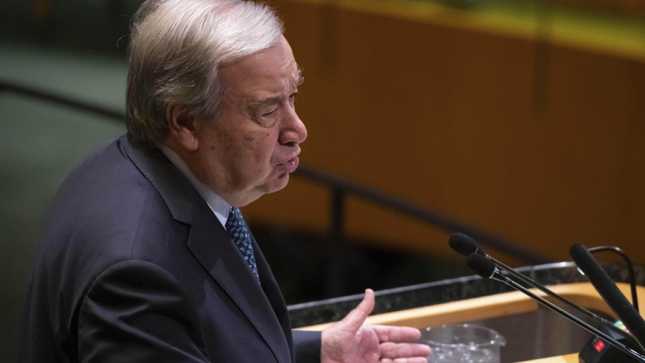 Γκουτέρες: «Δεν πρέπει να εκφοβιζόμαστε» από τις απειλές του Ισραήλ