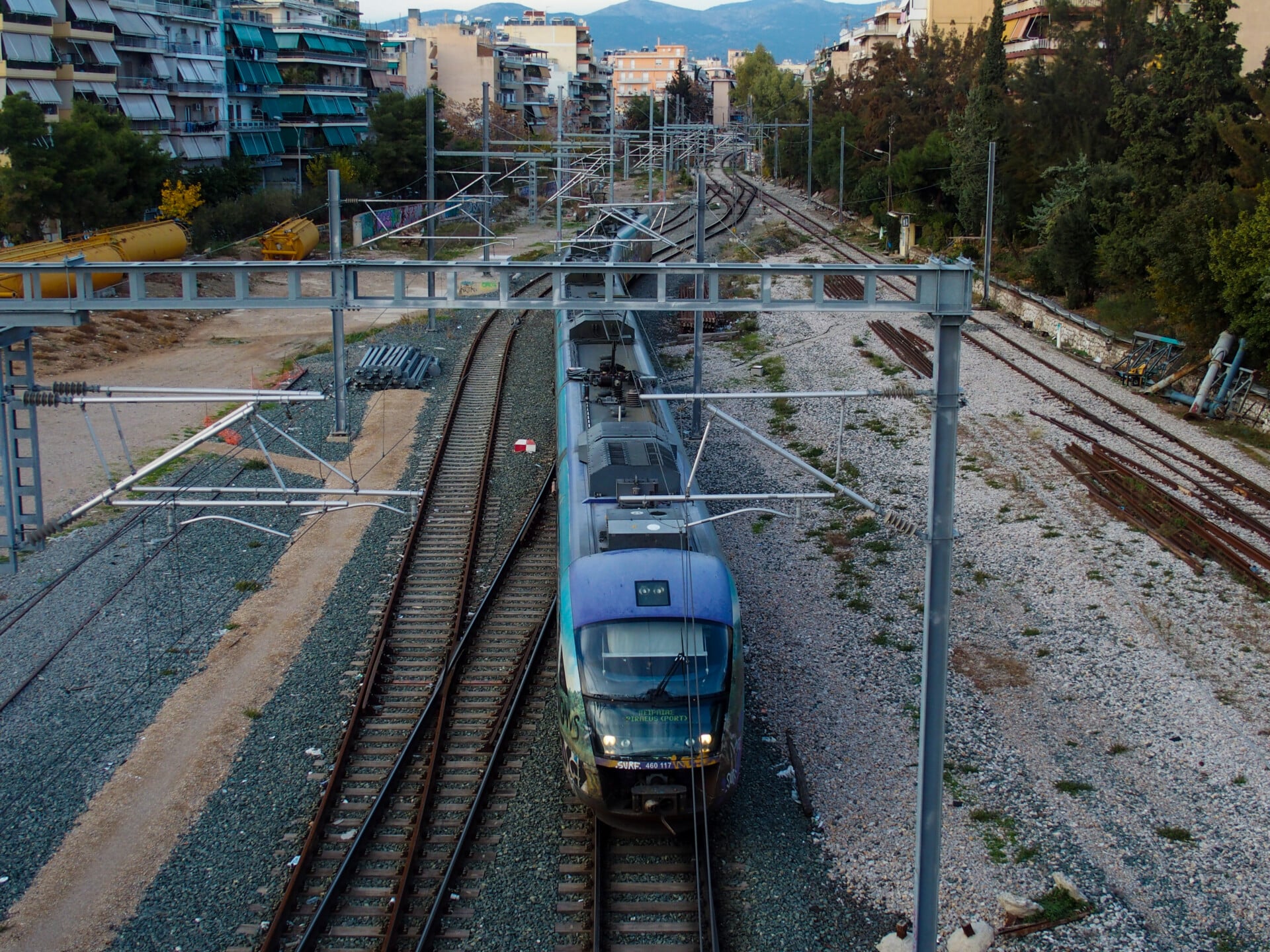 Νεκρός 50χρονος που παρασύρθηκε από αμαξοστοιχία στα Άνω Λιόσια