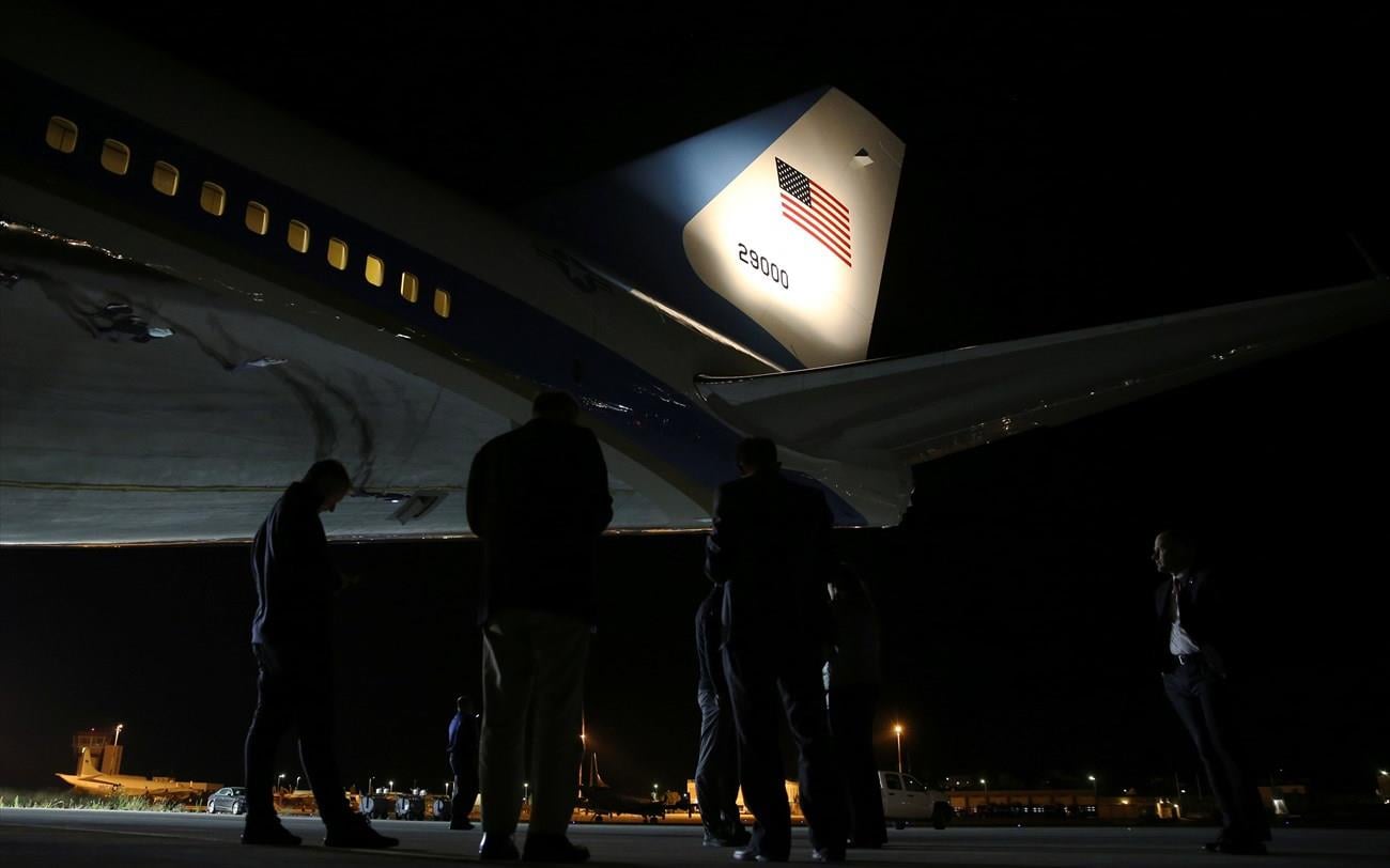 Καθ' οδόν προς το Νταβός ο Τραμπ