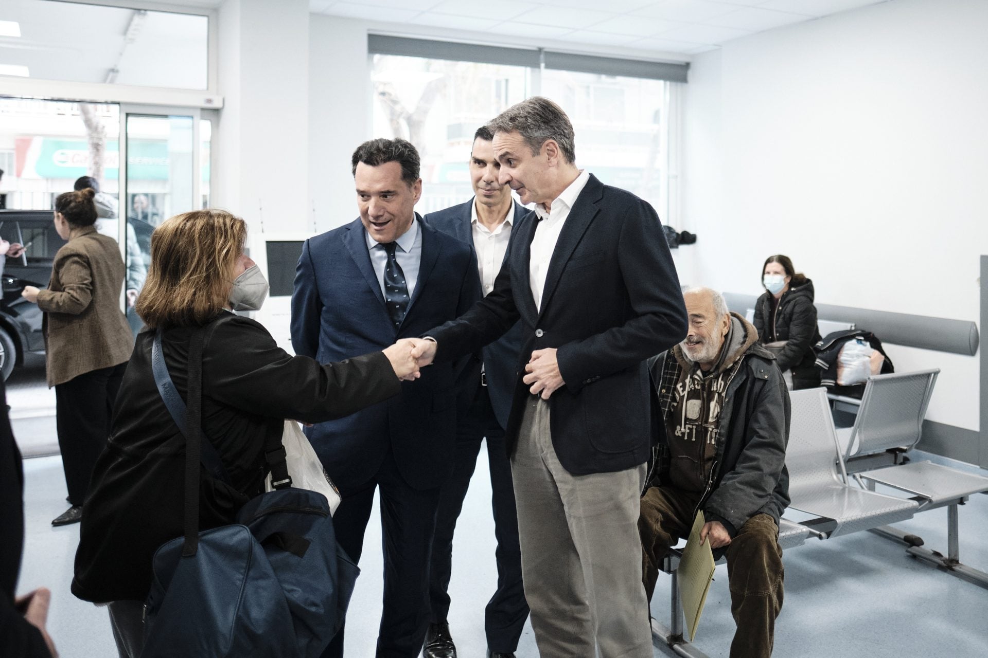 «Αυτοψία» Κ. Μητσοτάκη στο ανακαινισμένο Τμήμα Επειγόντων Περιστατικών