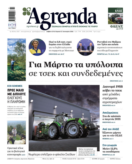 Οριστικά τέλος για την μετατροπή 2024 προς βιολογική κτηνοτροφία ζυμώσεις για να είναι εφικτή νέα πρόσκληση