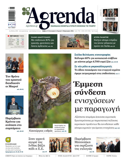 Αλλάζει τον καλλιεργητικό προσανατολισμό μονάδων η έλλειψη εργατών γης