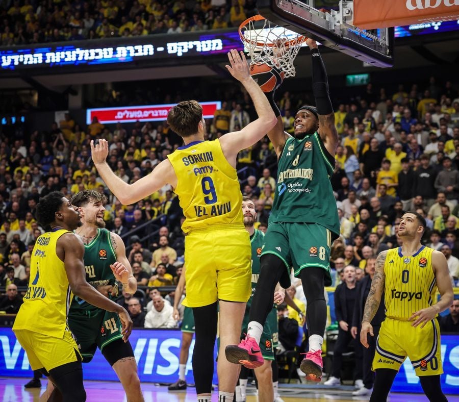 Euroleague: Δεν άντεξε στο Τελ Αβίβ ο Παναθηναϊκός