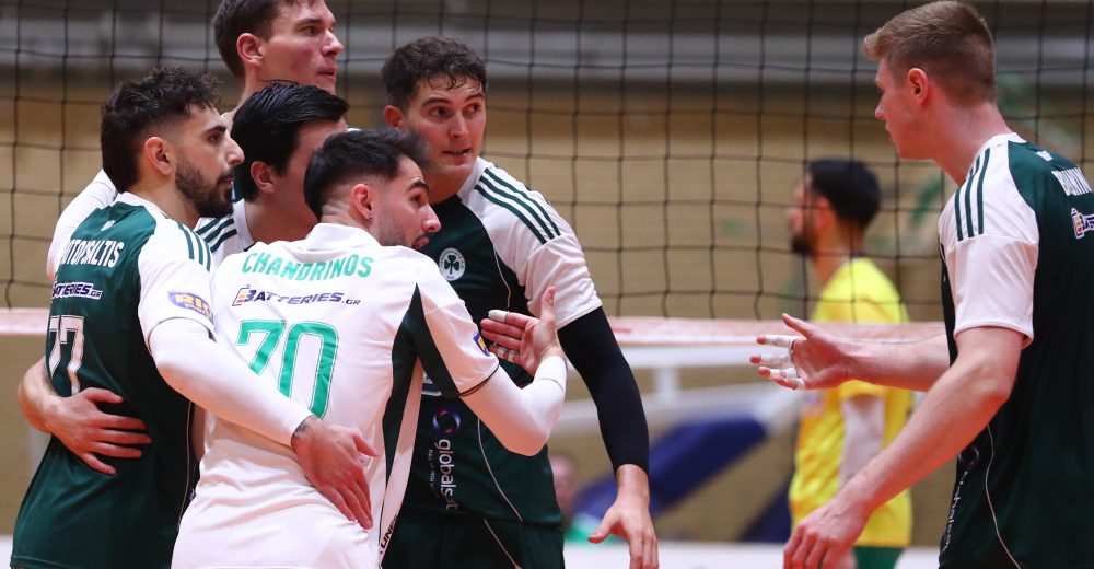 Κύπελλο CEV ανδρών: Για την ανατροπή ο Παναθηναϊκός, δύο σετ ο Ολυμπιακός