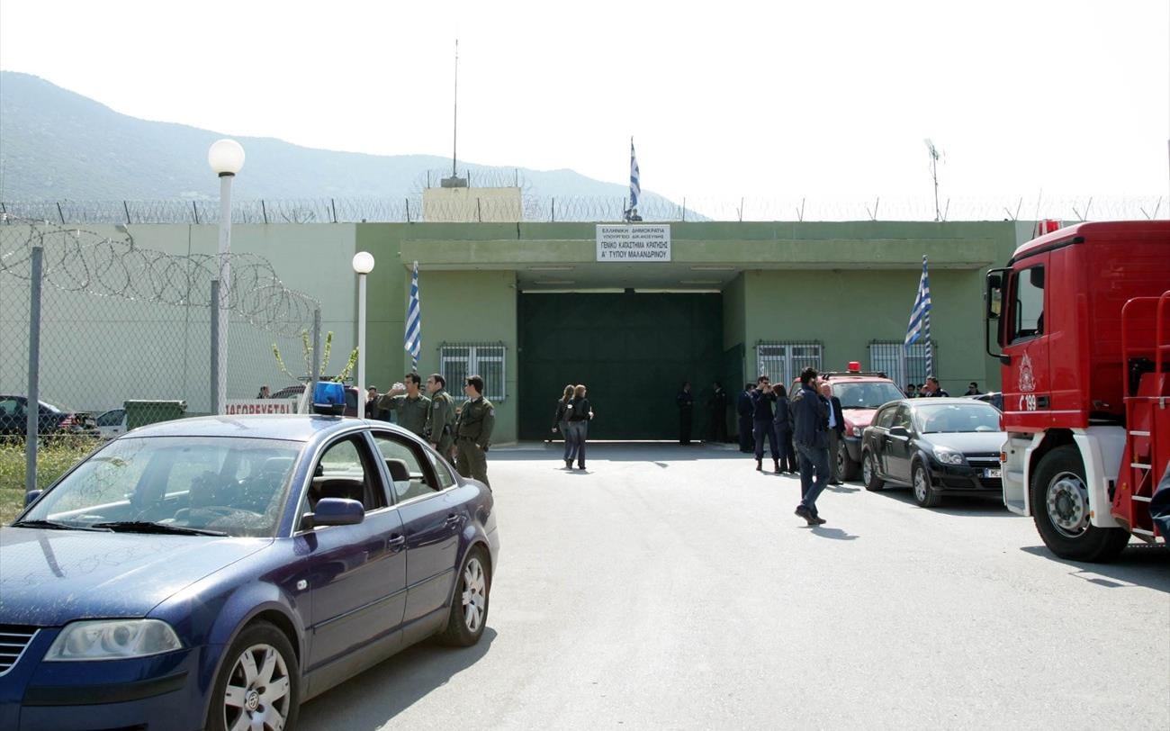 Φυλακές Μαλανδρίνου: Μαχαίρια, ξυράφια, σουβλιά και ναρκωτικά