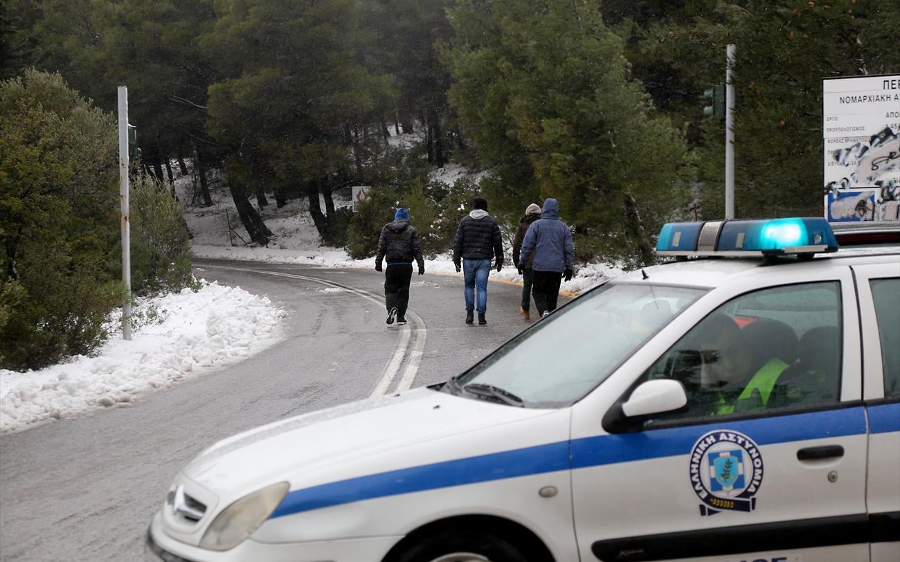 Λεωφόρος Πάρνηθος: Κανονικά η κυκλοφορία των οχημάτων