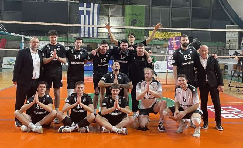 Βόλεϊ λιγκ ανδρών: Σούπερ ΠΑΟΚ, κέρδισε το Μίλωνα εκτός