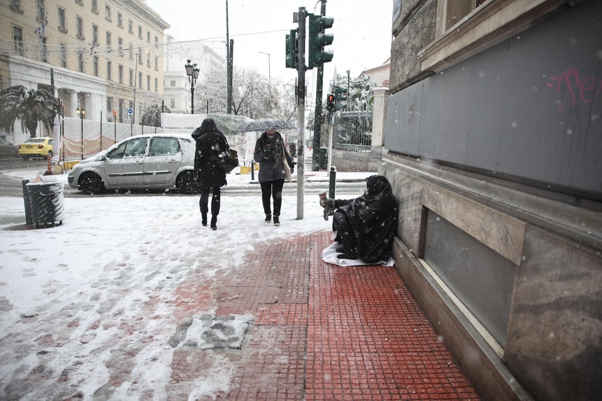 Έκτακτα μέτρα για τους ευάλωτους πολίτες λόγω ψύχους