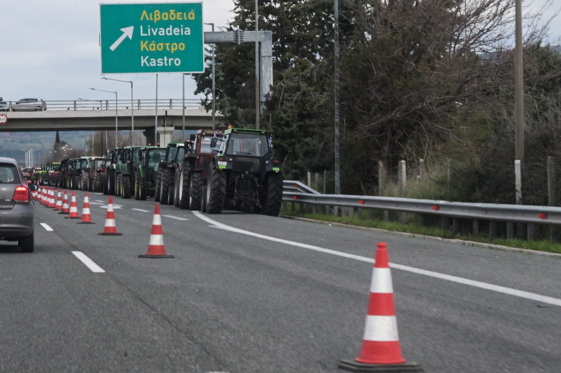 Ταλαιπωρία από Λαμία προς Αθήνα