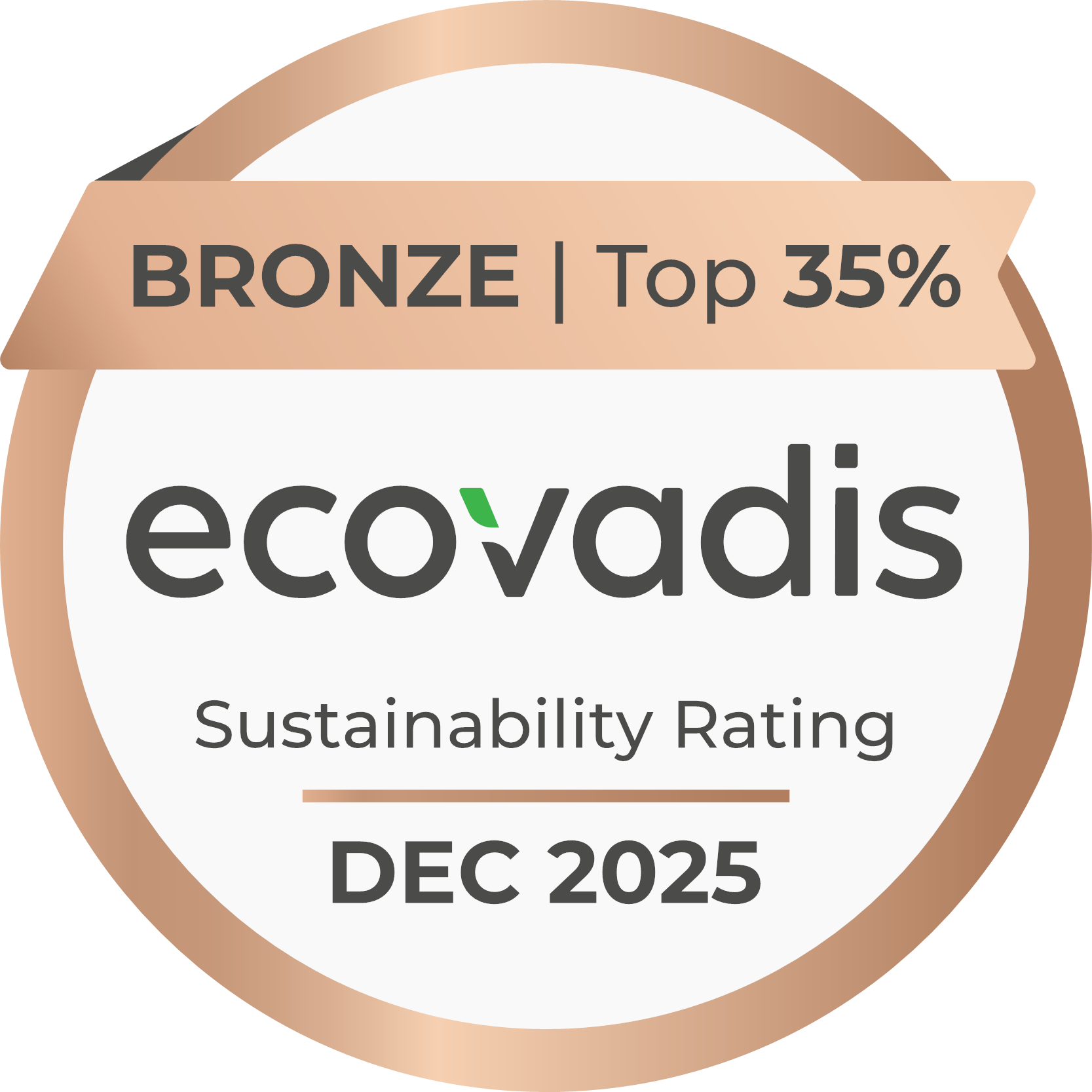 Η Loulis Food Ingredients κατακτά Bronze Medal από την EcoVadis