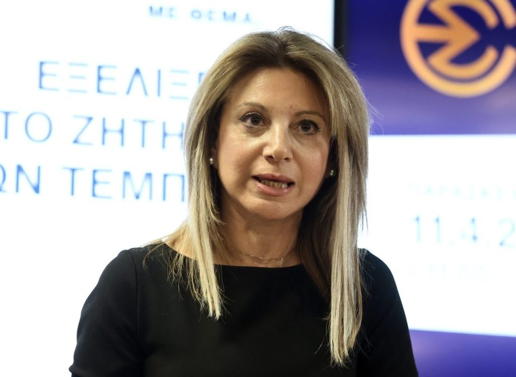 Καρυστιανού: Ζητά ενημέρωση από Μητσοτάκη για τη συνάντηση με Ερντογάν «για να κρίνουν οι πολίτες αν πρέπει να γίνει»