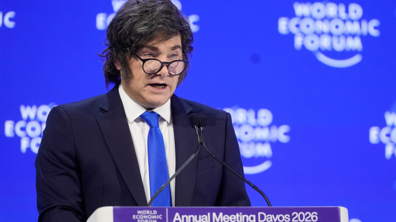 Ο Μιλέι δηλώνει στο Νταβός: Η Αμερική θα είναι φάρος για τη Δύση