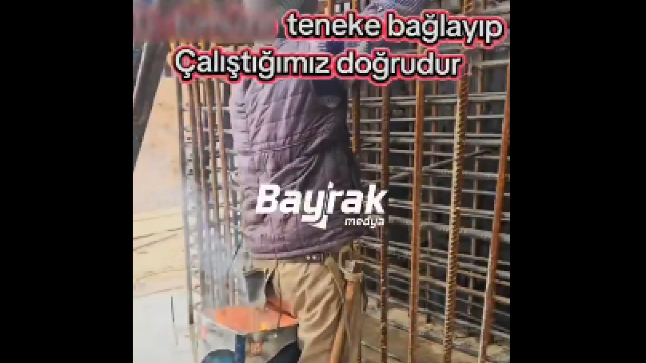 Τουρκία: Φορητή (τενεκεδο)θέρμανση για οικοδόμο - Βίντεο