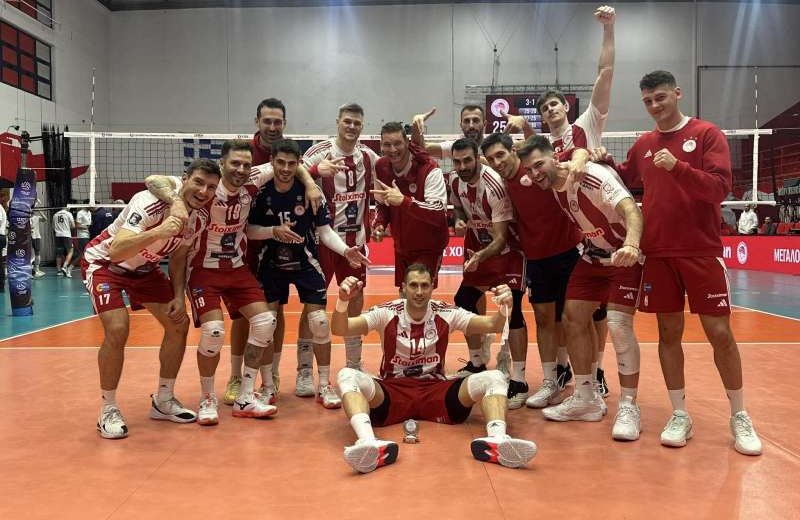 Βόλεϊ λιγκ ανδρών: Νίκησε και πάει Τσεχία για τη ρεβάνς