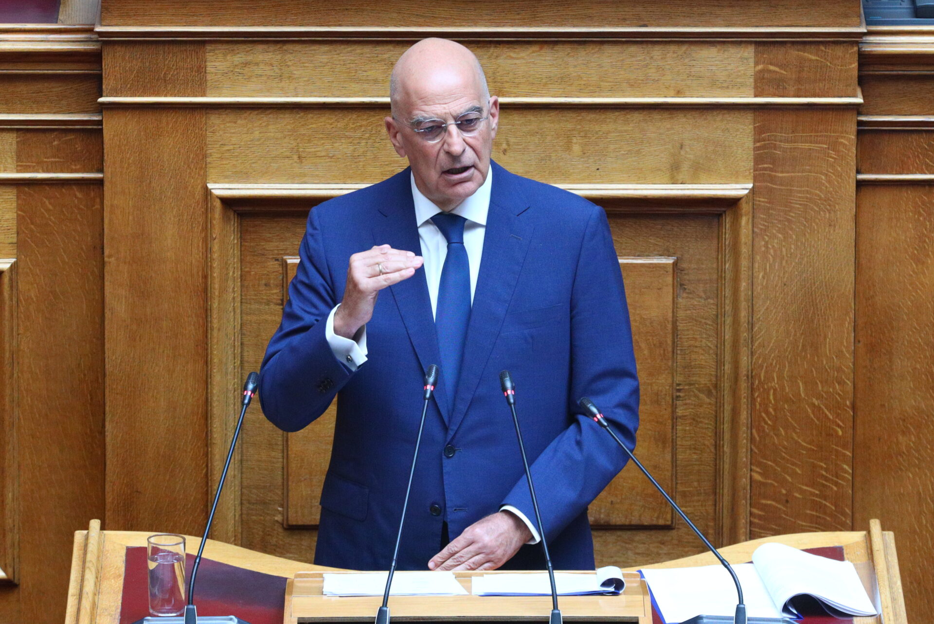 Ν. Δένδιας: Συνάντηση επί της φρεγάτας «Κίμων» με την υπουργό Ενόπλων Δυνάμεων της Γαλλίας της Πέμπτη
