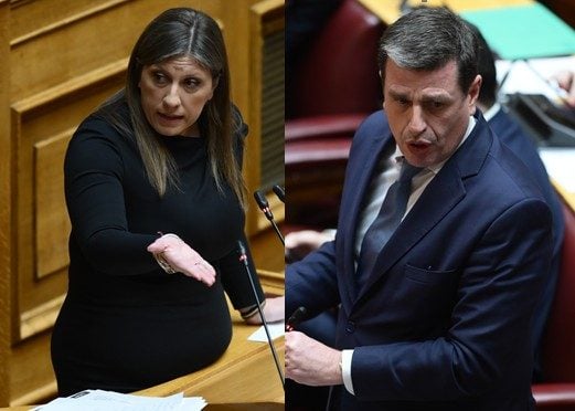 Επεισοδιακή αντιπαράθεση Καιρίδη - Κωνσταντοπούλου