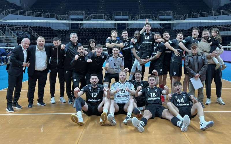 Βόλεϊ λιγκ ανδρών: 9η νίκη για τον ΠΑΟΚ