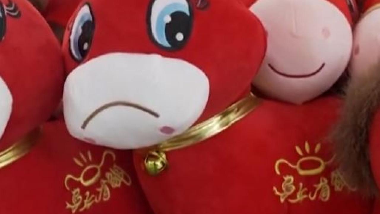 Κίνα: Πώς ένα ελαττωματικό λούτρινο αλογάκι έγινε viral