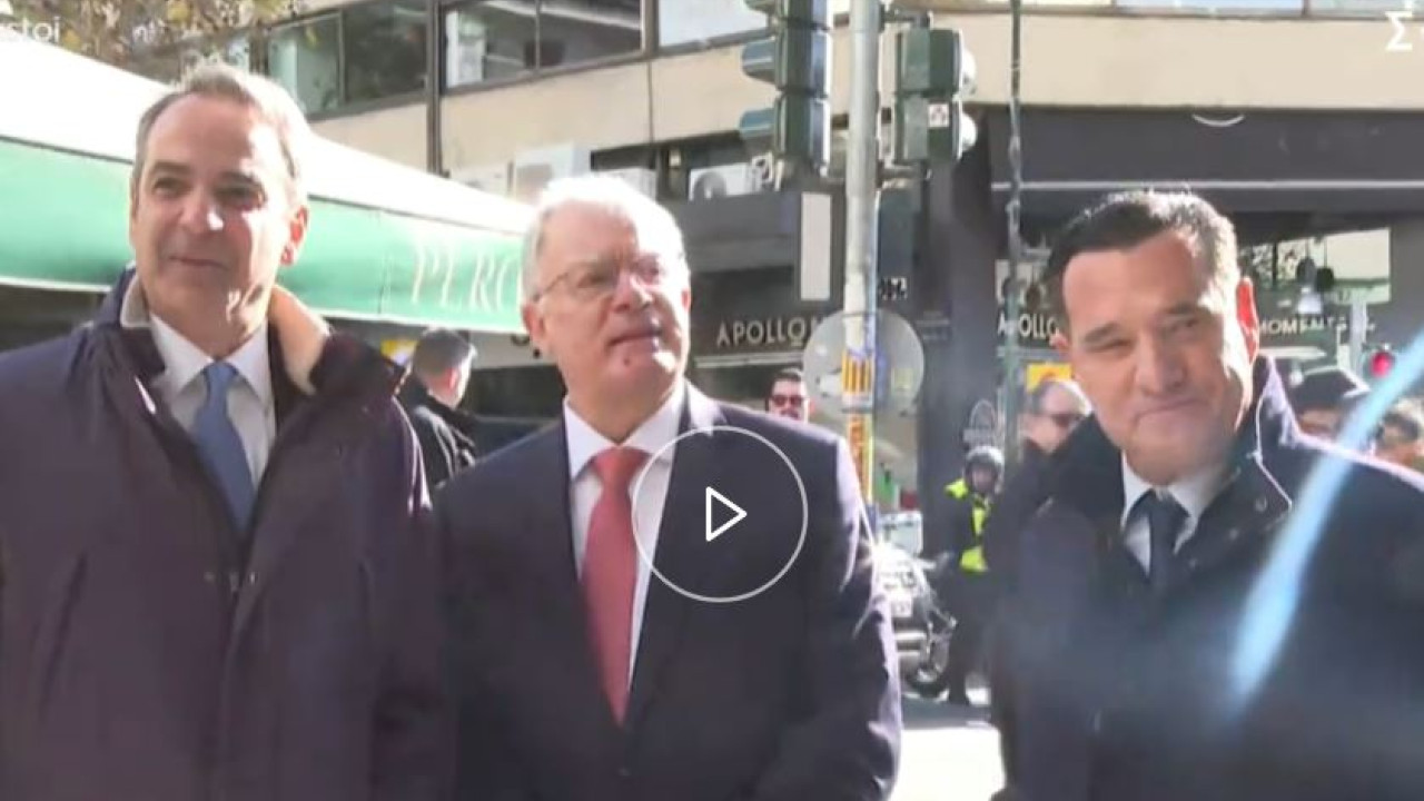 Πρωτοχρονιάτικος καφές στο Κολωνάκι για Τασούλα, Μητσοτάκη, Κακλαμάνη και Γεωργιάδη