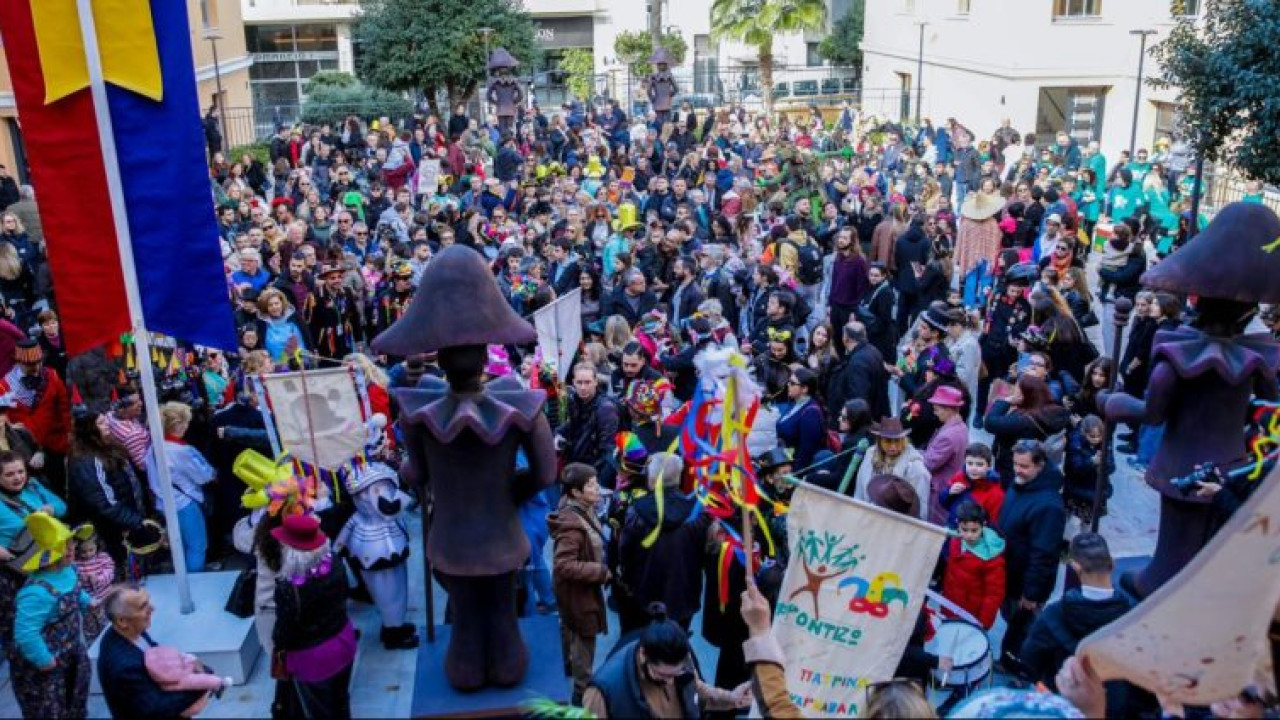 Πάτρα: Πραγματοποιήθηκε η επίσημη τελετή έναρξης του καρναβαλιού