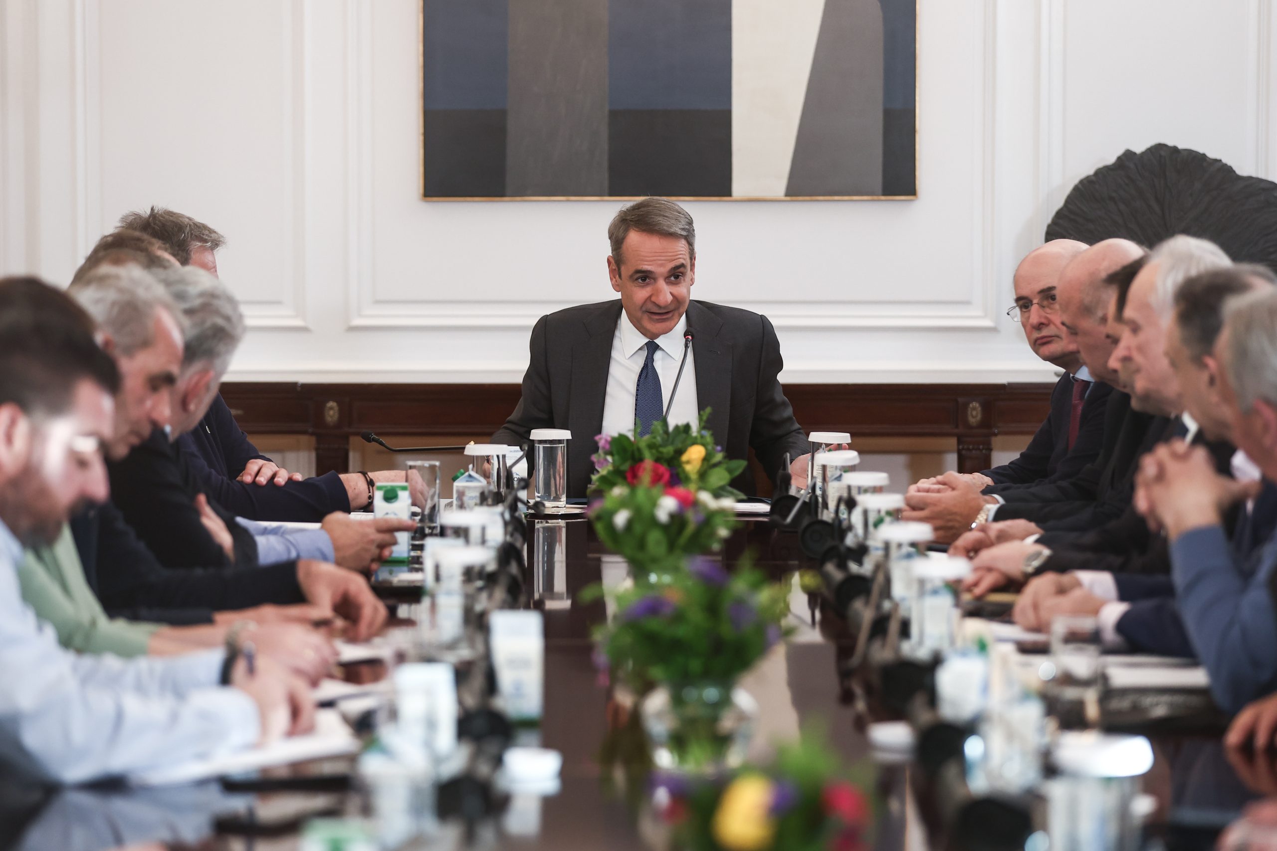Μητσοτάκης: Σε νέο δρόμο ο πρωτογενής τομέας - Εξαντλήσαμε τις αντοχές της οικονομίας στηρίζοντας τους αγρότες