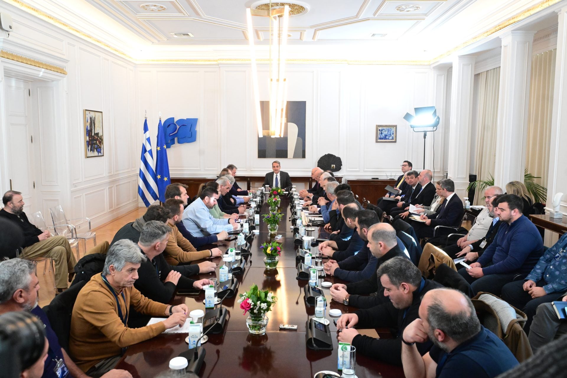 Κ. Μητσοτάκης προς αγρότες: Τις εξελίξεις τις διαμορφώνουν οι παρόντες και όχι οι απόντες