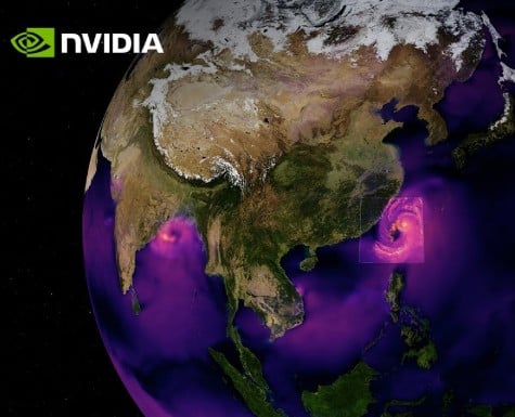 H Nvidia παρουσίασε μετεωρολογικά μοντέλα τεχνητής νοημοσύνης για ταχύτερες και ακριβέστερες προβλέψεις καιρού