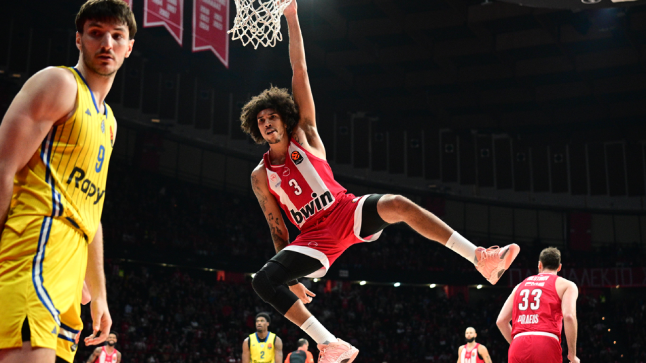 Euroleague: Νίκη του Ολυμπιακού επί της Μακάμπι Τελ Αβίβ με 100-93