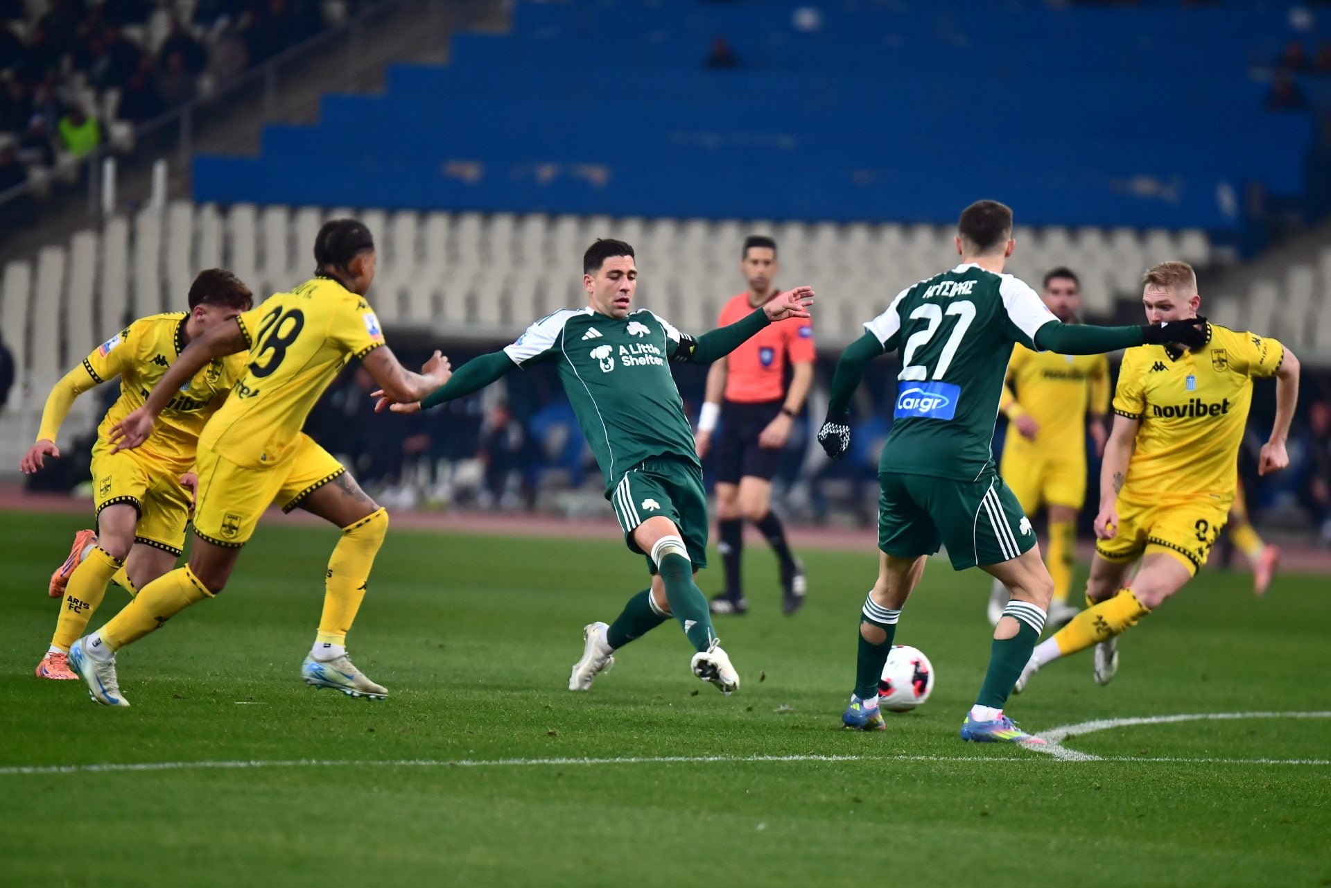 Ο Παναθηναϊκός πέρασε με άνεση το εμπόδιο του Άρη