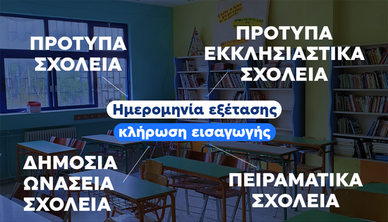 Σχολεία: Οι ημερομηνίες εξετάσεων για Πρότυπα & Δημόσια Ωνάσεια