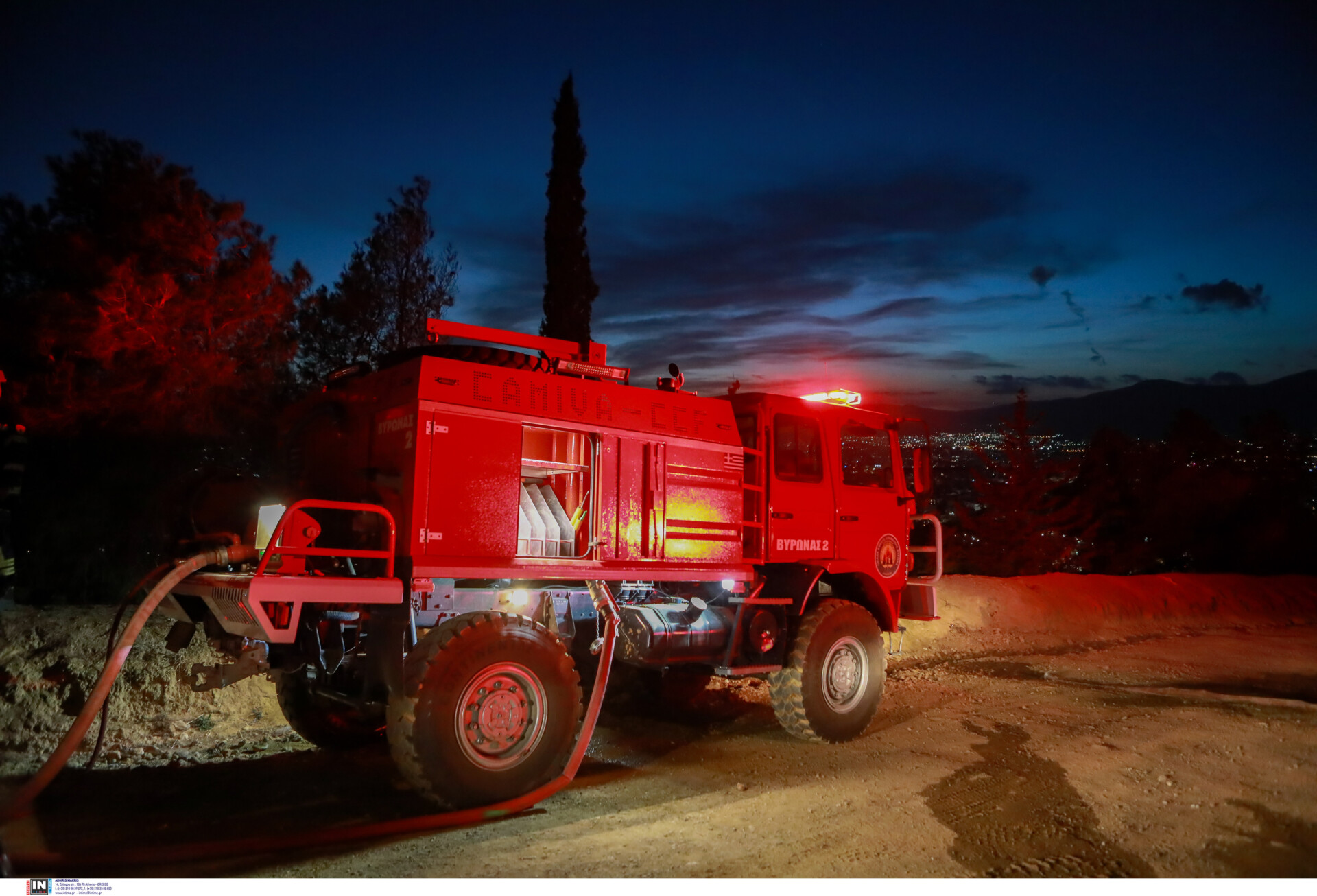 Μεγάλη πυρκαγιά στον Κίσσαμο Χανίων