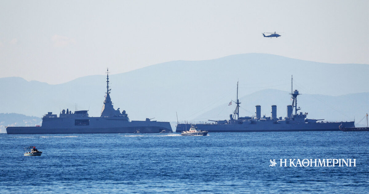 Οταν ο «Αβέρωφ» συνάντησε τον «Κίμωνα»