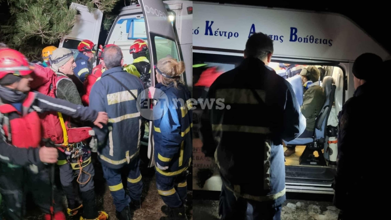 Ταΰγετος: Δραματική διάσωση 8 ορειβατών, μεταφέρονται στο νοσοκομείο Σπάρτης