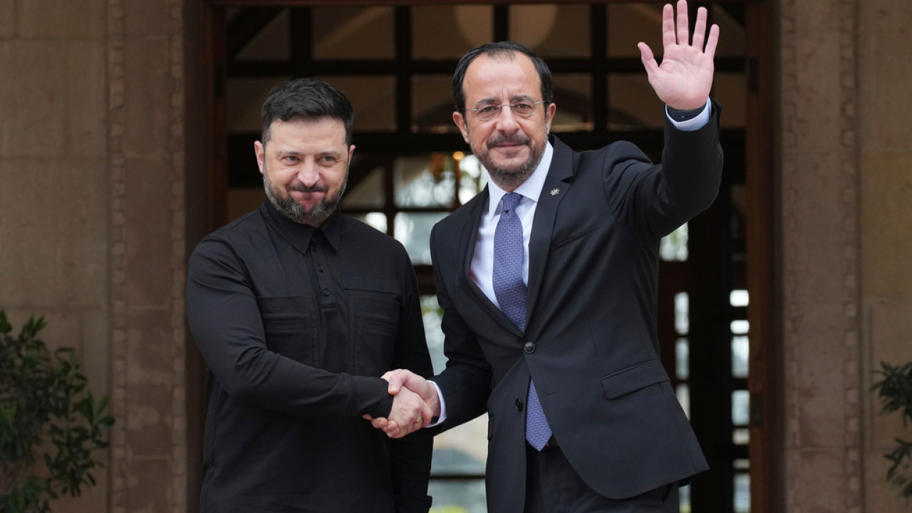 Συνάντηση Χριστοδουλίδη - Ζελένσκι: «Η Ουκρανία κεντρική προτεραιότητα της Κυπριακής Προεδρίας»