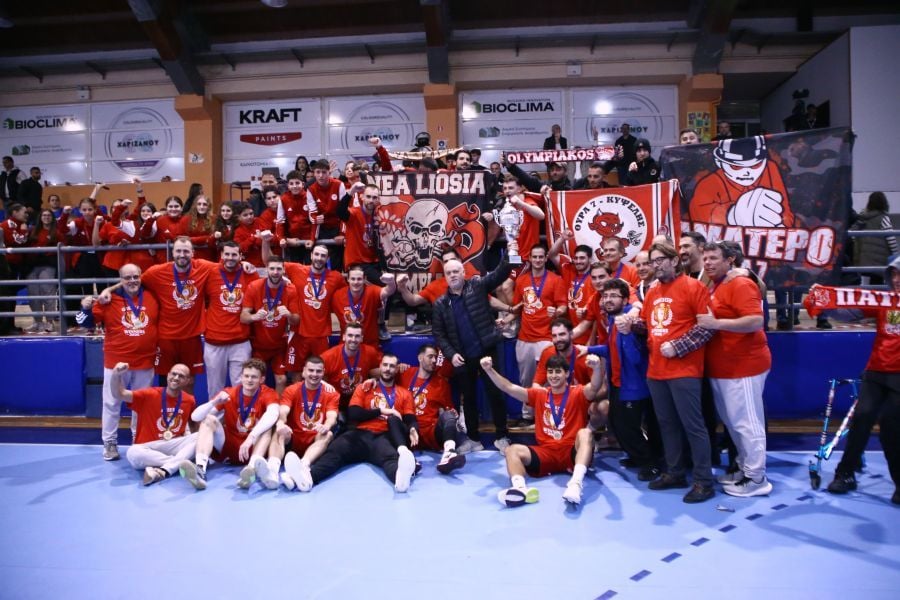 Κυπελλούχος Ελλάδας στο χάντμπολ ο Ολυμπιακός