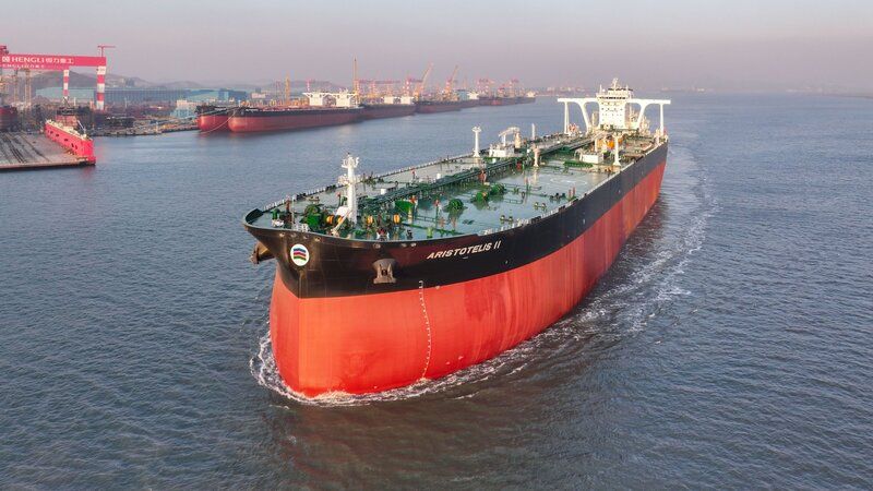 Newly built VLCC in the Capital Ship Management Corp. fleet