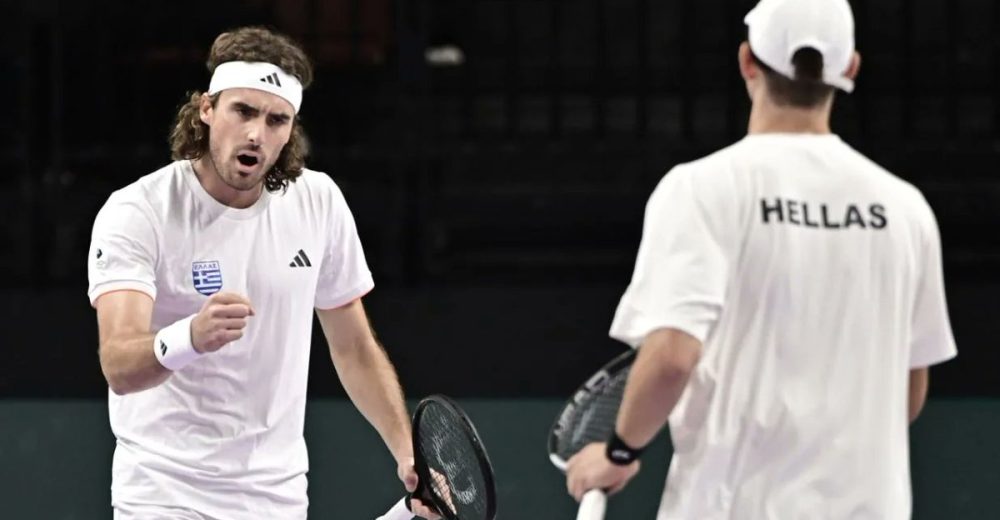 Davis cup: Προβάδισμα για την Ελλάδα μετά το διπλό