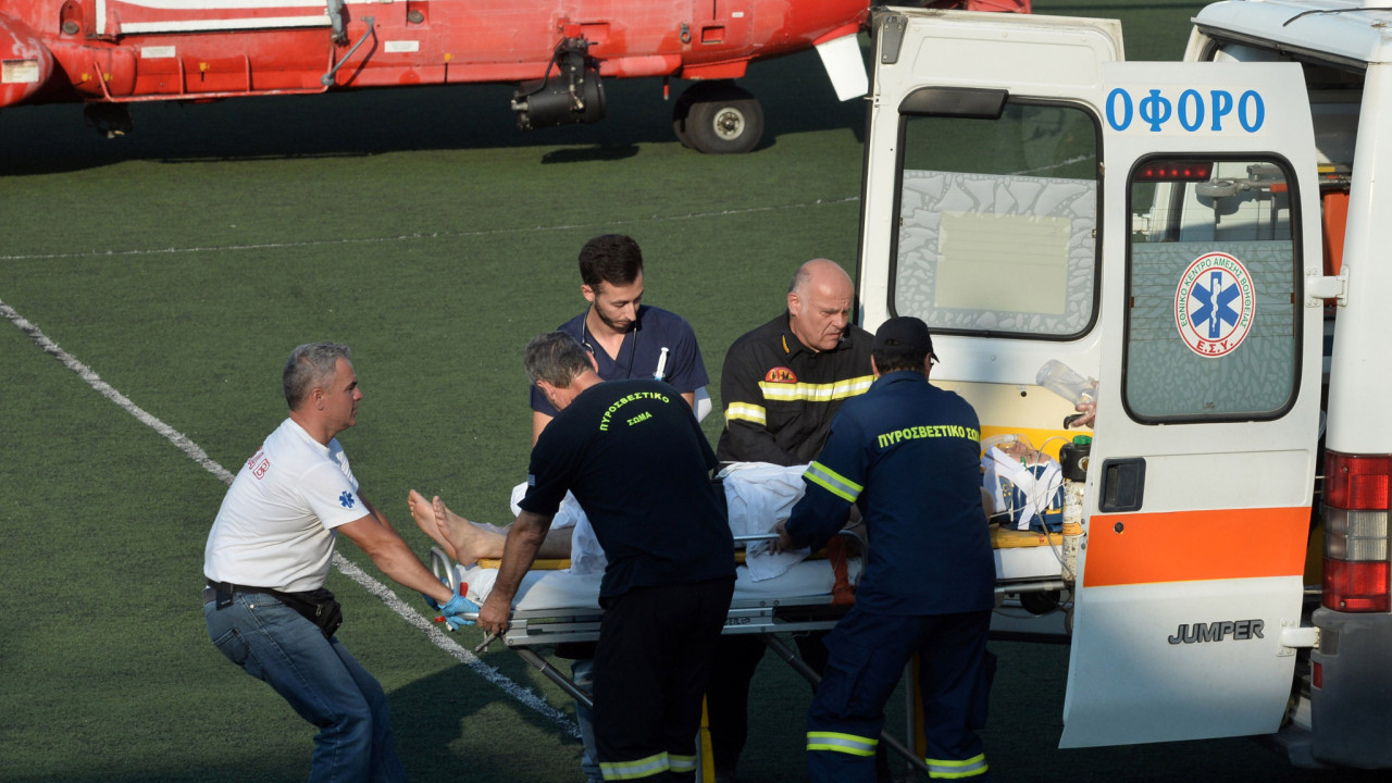 Χανιά: Επείγουσα αεροδιακομιδή για Γαλλίδα που τραυματίστηκε στην Παλαιόχωρα