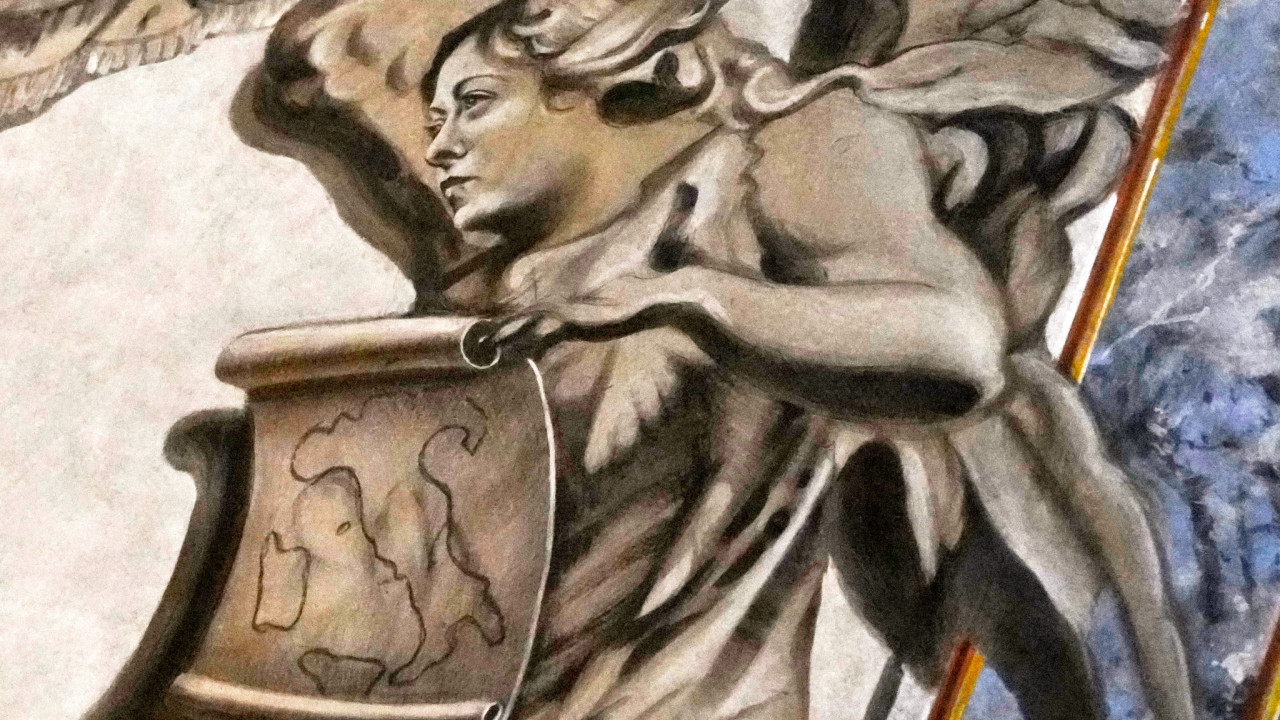 Ιταλία:  Ξεκίνησε έρευνα για την αποκατεστημένη αγγελική τοιχογραφία που μοιάζει με την Μελόνι