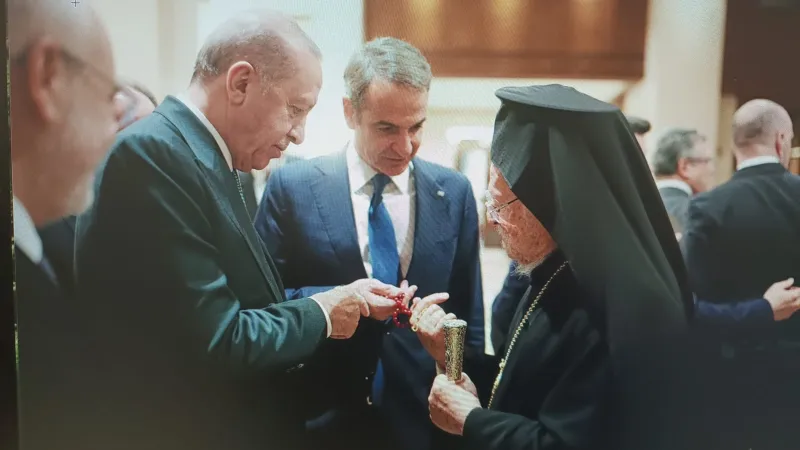 Δείπνο Ερντογάν σε Μητσοτάκη