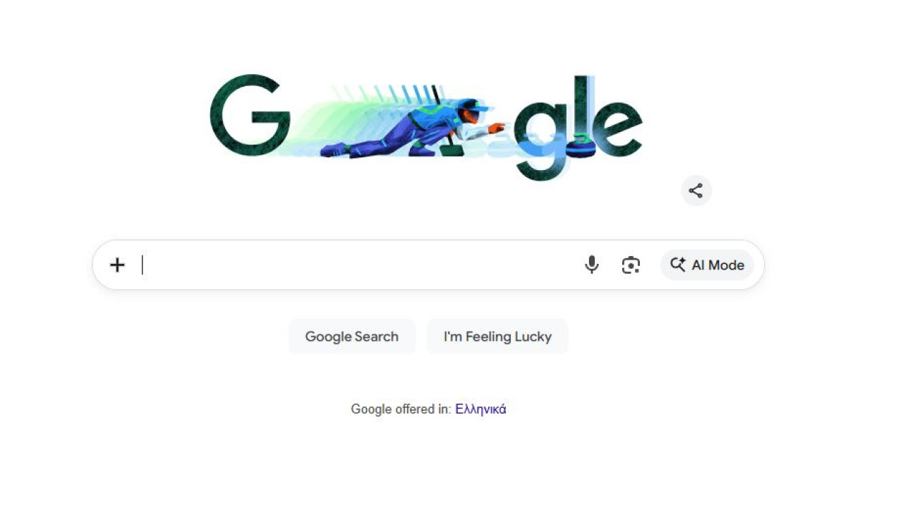 Χειμερινοί Ολυμπιακοί Αγώνες: Το Doodle της Google «παίζει» κέρλινγκ