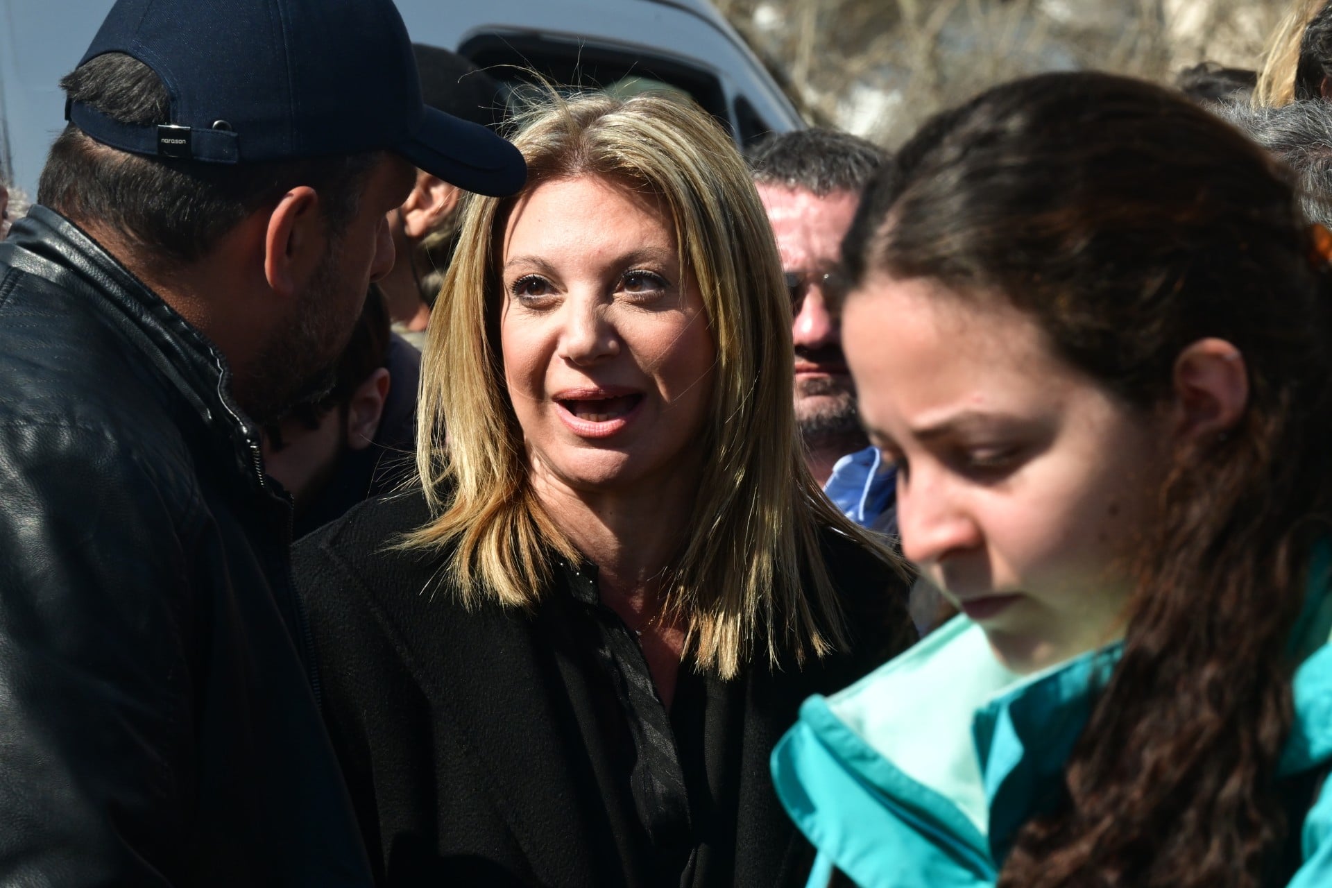 Τρία χρόνια Τέμπη: Στο Σύνταγμα η Μαρία Καρυστιανού