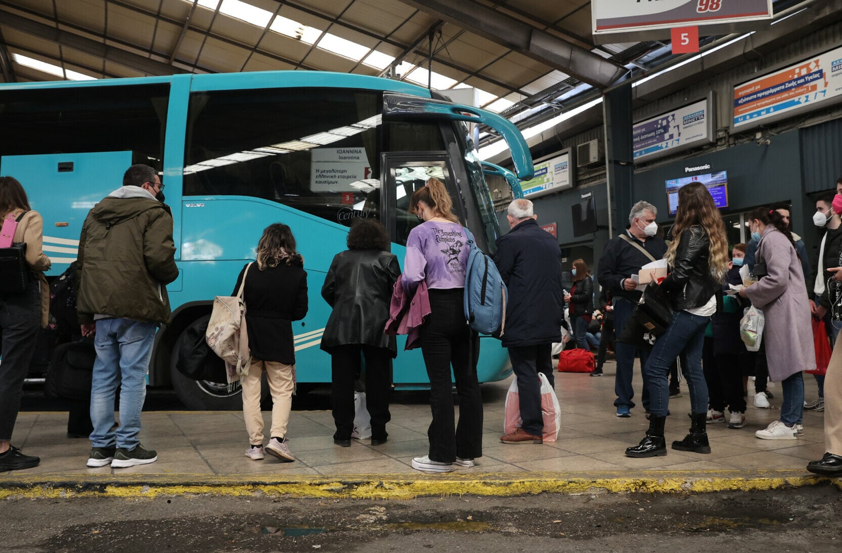 100% πληρότητα στα δρομολόγια των ΚΤΕΛ για Πάτρα