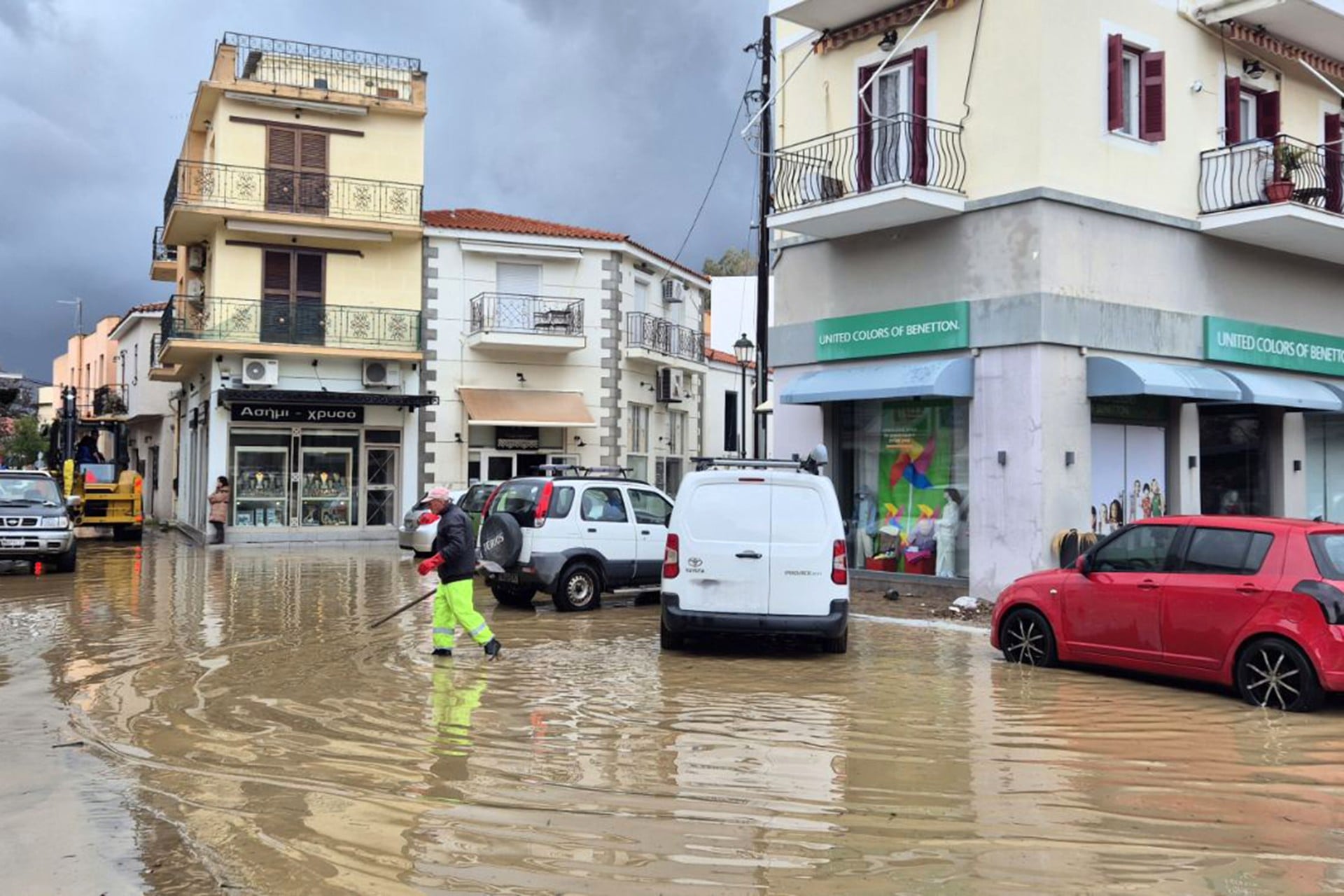 Κακοκαιρία: Εικόνες καταστροφής στη Λήμνο
