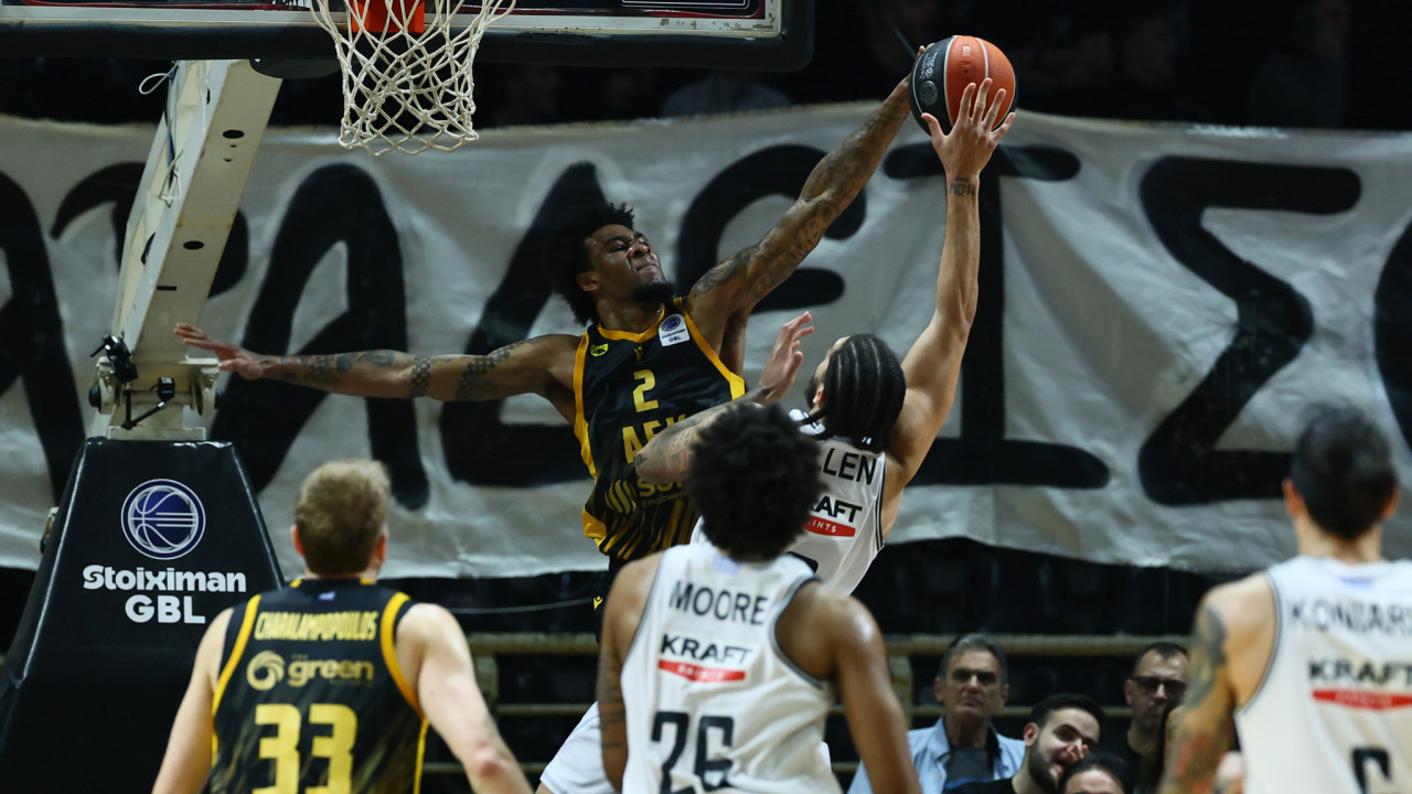 Basket League: Θρίαμβος της ΑΕΚ στο «Παλατάκι», νίκησε τον ΠΑΟΚ