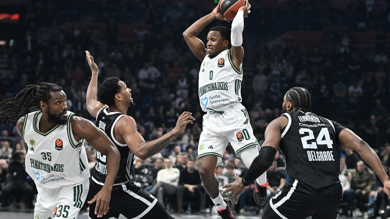 Έμεινε… Αθήνα ο Παναθηναϊκός και έχασε με κάτω τα χέρια από την Παρτίζαν