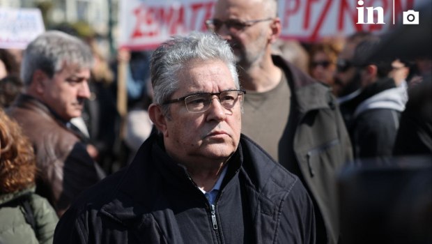 Στο Σύνταγμα ο Κουτσούμπας: Το πραγματικό δίλημμα είναι «ή τα κέρδη τους ή οι ζωές μας»